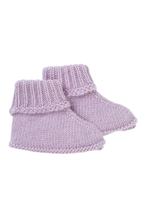 Cashmere Baby Bootees, Lupin